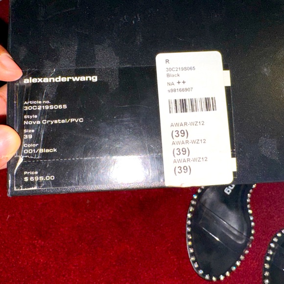 Alexander wang nova crystal heel size 39 - Picture 7 of 7